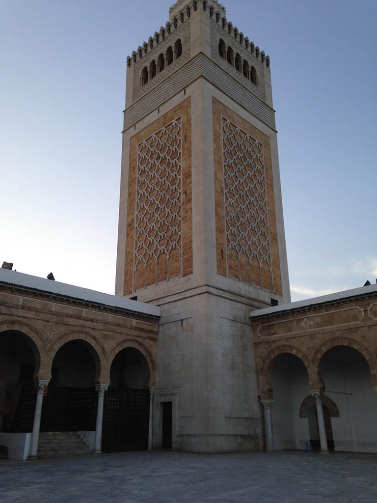 Tunus şehrindeki Zeytuni Cami